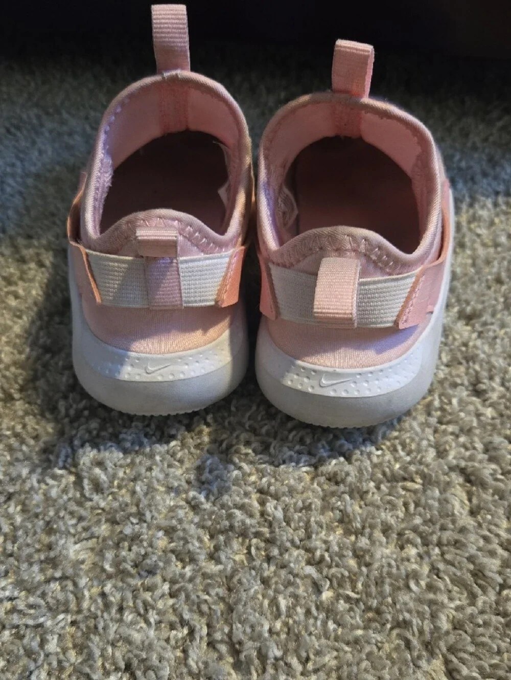 Nike Kids Pink Slip-On Athletic Sneakers